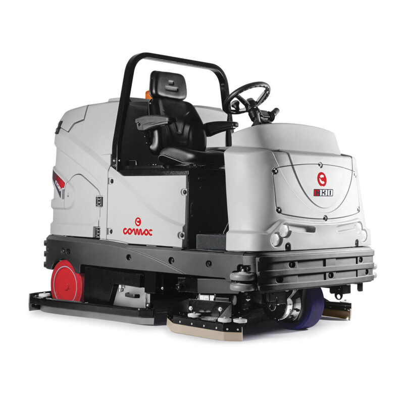 Lavasciuga pavimenti	a batteria uomo a bordo Comac Optima C 130